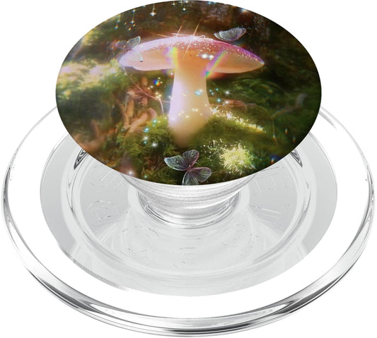 Fairy Grunge Fairycore Aesthetic Cottagecore Goth Butterfly PopSockets MagSafe PopGrip for iPhone